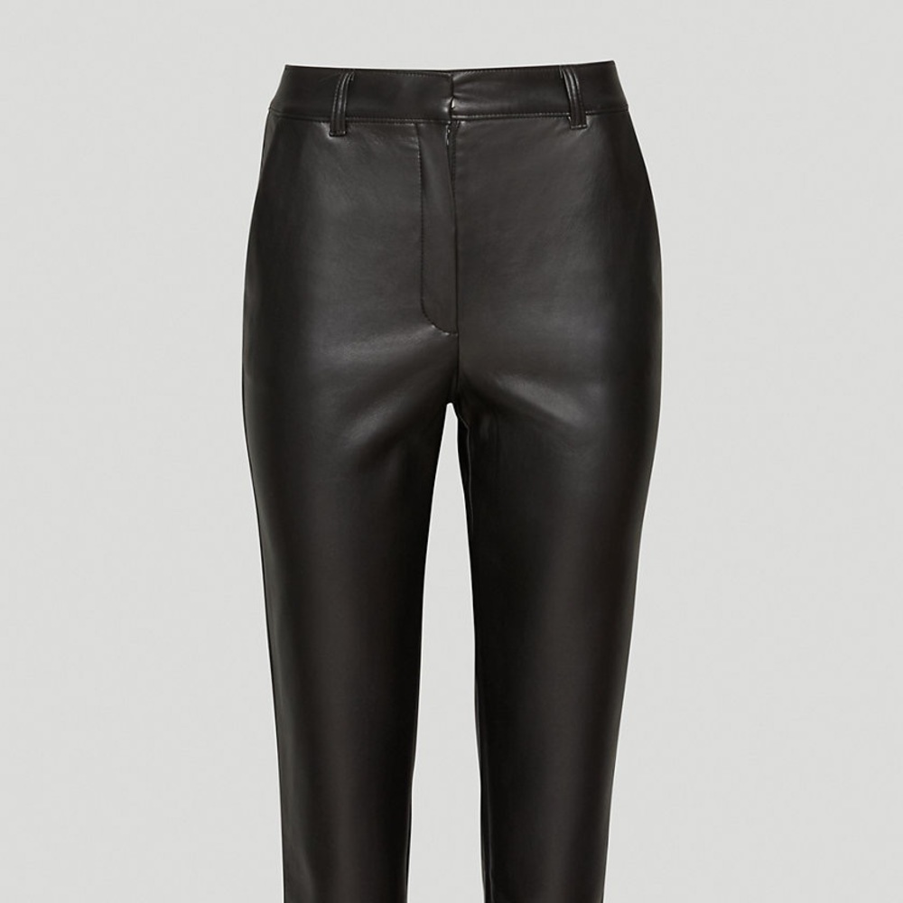 Aritizia Babaton Command Pant - Black Vegan Leather